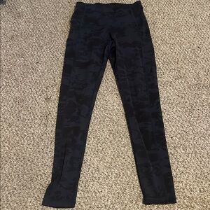 Black Camouflage Leggings